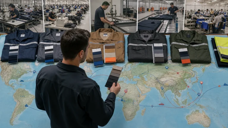 Private Label Workwear in 2026: Why More Brands Are Moving Away From China