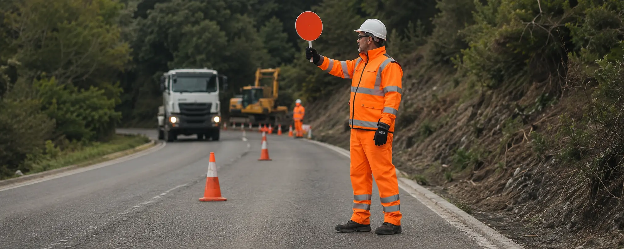 Roadworks and Traffic Hi-Vis